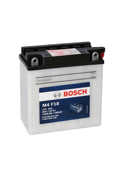 Bosch 5 Amper Motosiklet Aküsü M4f18 12n5-3b2yb5l-b