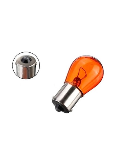 24V 93 Ampul 21W Turuncu Düz Tırnak N11.2610