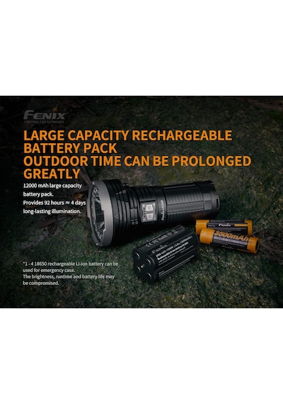 Fenix Lr 40 R Led Flash Light Çok Renkli
