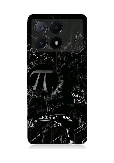 Xiaomi Poco X6 Pro Uyumlu Pi Ve Matematik Formülü Desenli Silikon Kılıf