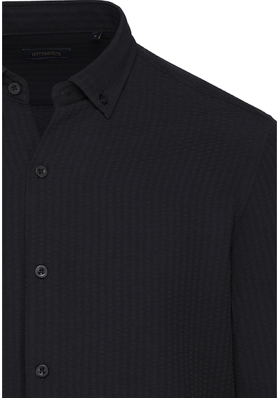 Hatemoğlu Siyah Comfort Fit Düğmeli Yaka Uzun Kollu Casual Gömlek 4111999 Hatemoğlu Siyah Comfort Fit Düğmeli Yaka Uzun Kollu Casual Gömlek 4111999