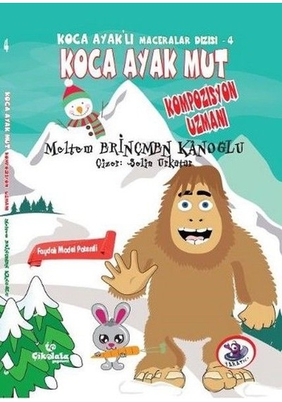 Koca Ayaklı Maceralar Dizisi 4 - Koca Ayak Mut: Kompozisyon Uzmanı - Cole-762792