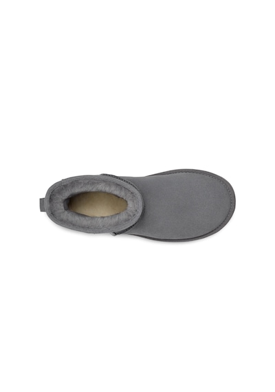 Ugg W/1134962 W Classic Mini Sıde Logo 2 Kadın Bot Gri