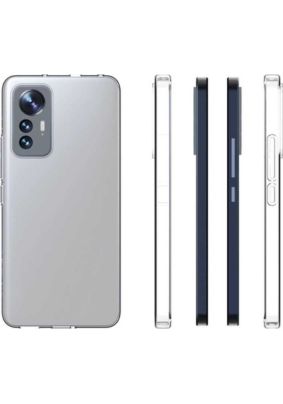 Xiaomi Mi 12 Lite Kilif Seffaf Ince Ve Esnek Süper Silikon Kilif 559799012