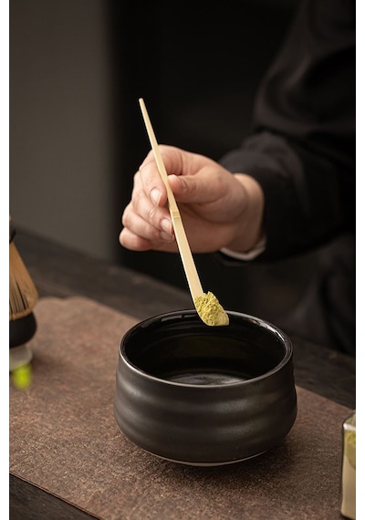 Bambu Matcha Çayı Kaşık Ve Karıştırma Aparatı Cin552