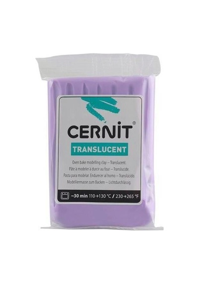 Cernit Translucent Transparan Polimer Kil 900 Violet