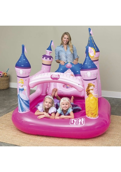 62002 Pompasıyla - Bestway 91050 Disney Prenses Zıplama Havuzu Çok Renkli