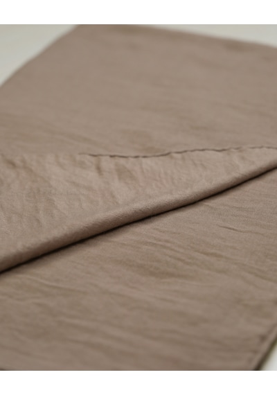 Luluscarf Rami Pamuk Düz Renk Yumuşak Tesettür Şal Vizon