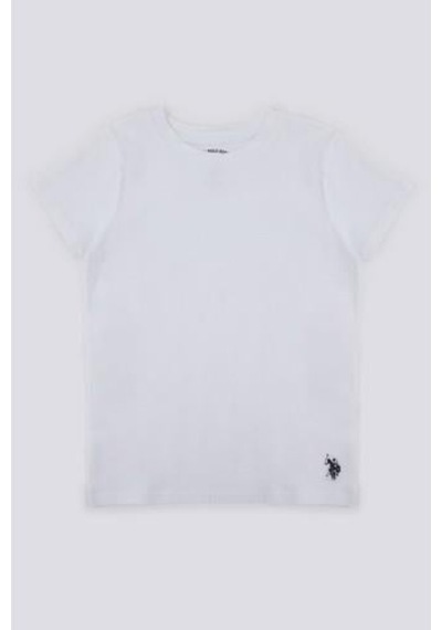 U.S. Polo Assn. Erkek Çocuk Fanila - Beyaz