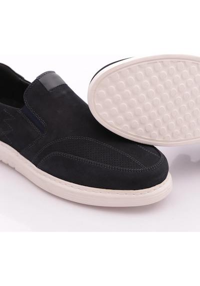 Dgn 6151 Erkek Yani Lastikli Sneaker Ayakkabi Laci Nubuk
