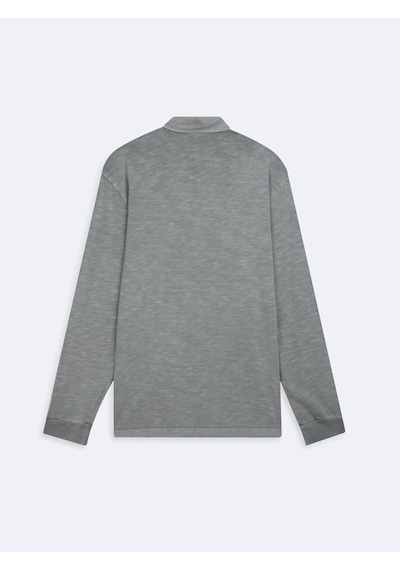 LTB Kısa Kollu Faded Fabric Gri Sweatshırt
