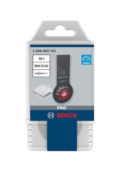 Bosch Pro Maıı 32 Sc 10'lu Starlock Dolgu Malzemesi Kazıyıcı Bıçağı 2608669143