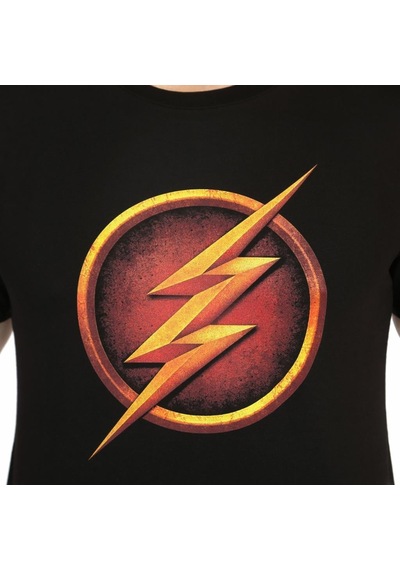 Bant Giyim - Flash Siyah Erkek T-Shirt Tişört