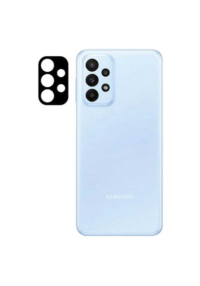 Samsung Uyumlu Galaxy A23 Zore 3d Kamera Camı Siyah