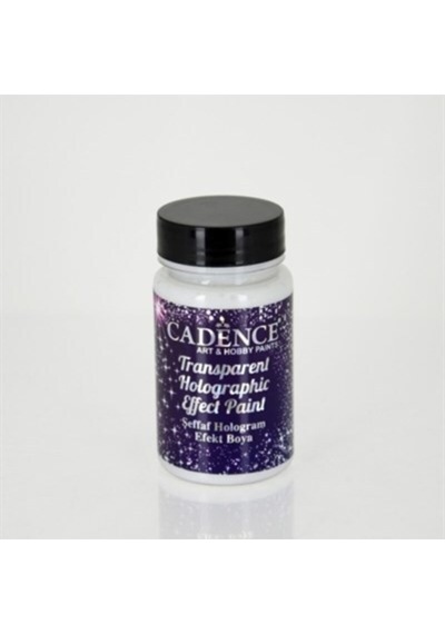 Şeffaf Hologram Efekt Boya 90ml Karışık Karışık
