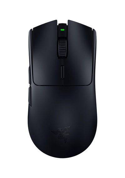 Viper V3 Hyperspeed - Kablosuz Esports Fare Focus Pro 30k Optik Sensör, 280 Saate Kadar Pil, 2. Nesil Mekanik Fare Anahtarları, 4000 Hz Kablosuz Örnekleme Hızı Siyah