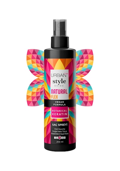 Urban Care Style Guide Natural Flex Gazsız Saç Spreyi 200 ML