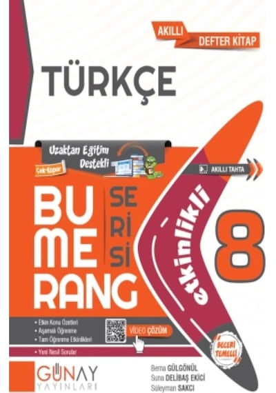 Bumerang Lgs 8. Sınıf Etkinlikli Türkçe