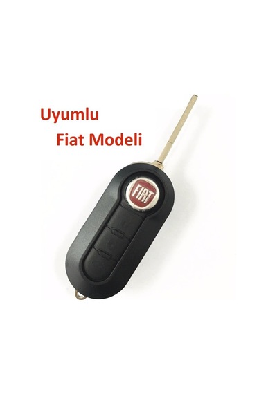 Fiat 500 Punto Uyumlu Doblo Panda Bravo Combo Silikon Anahtar Kılıfı