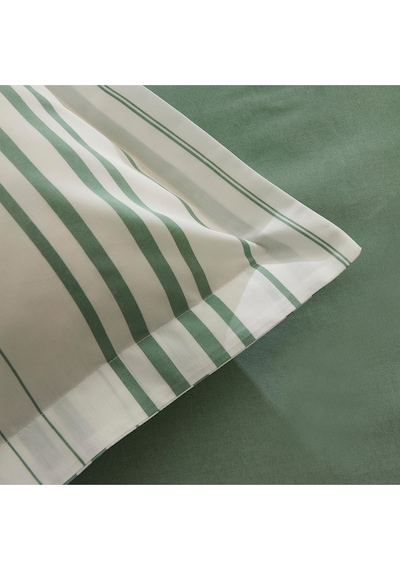 Karaca Home Cool Stripe Çift Kişilik Nevresim Takımı Yeşil