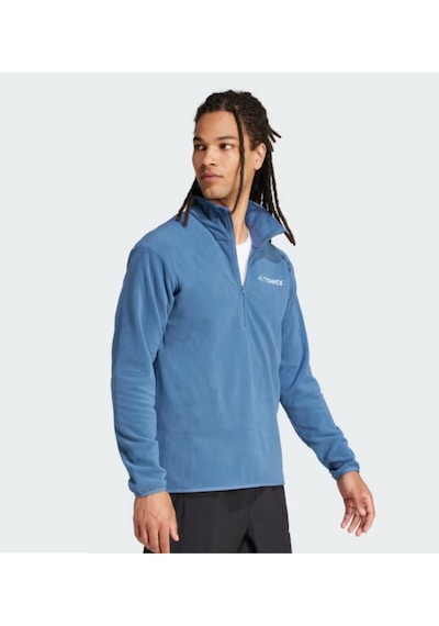 Adidas Mt Ess Hz Fl Erkek Mavi Sweatshırt Giyim Jp0786