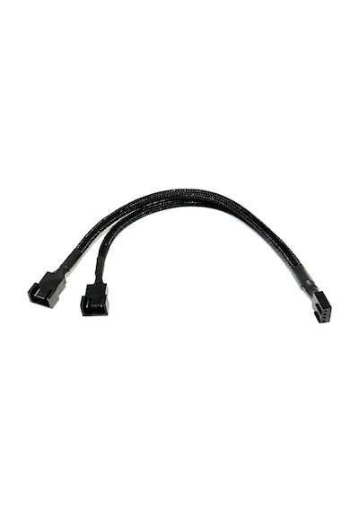 2 Port Fan Çoklayıcı 4 Pin PWM Fan Kontrol Kablosu 4P Dişi 3+4p