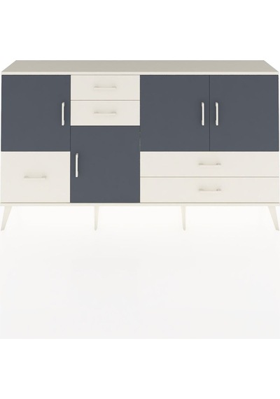 Arges Konsol 4 Raflı 5 Çekmeceli 4 Kapaklı 176x30x99 Aytaşı-antrasit/aytaşı Antrasıt/aytası - Aytası Arges Konsol 4 Raflı 5 Çekmeceli 4 Kapaklı 176x30x99 Aytaşı-antrasit/aytaşı Antrasıt/aytası - Aytası