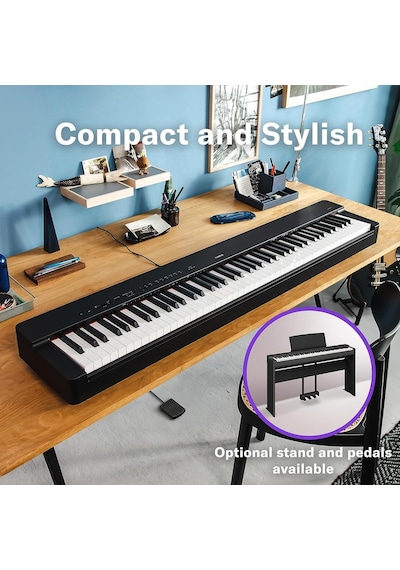 Yamaha P-225b 88-tuşlu Dijital Piyano Siyah