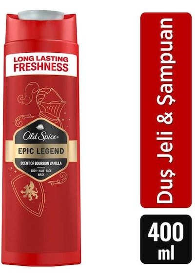 Old Spice Epic Legend Erkek Duş Jeli Ve Şampuan 400 Ml Normal