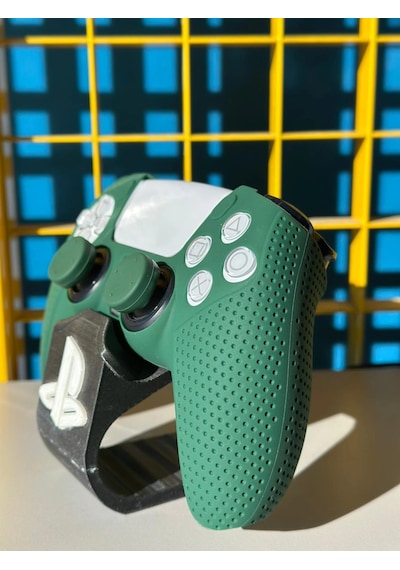 P-5 Silicone Protective Kit Playstation 5 Dualsense Koruma Seti - Yeşil