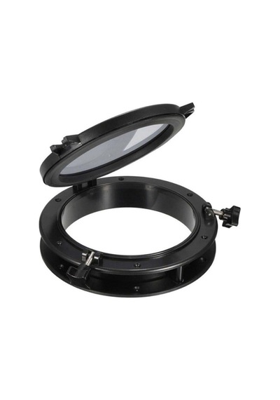 Seaflo Lumboz Plastik Yuvarlak Çap 26cm - Siyah-1834