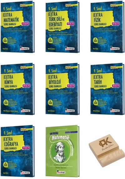 Kafa 9. Sınıf Maarif Ekstra Matematik Edebiyat Fizik Kimya Biyoloji Ve Öğreten Matematik 8li Set