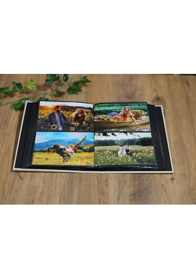 Nurcan Foto NRCN-K46200 10 x 15 CM 200'lük Koton Desenli Fotoğraf Albümü
