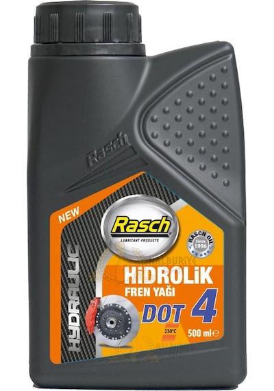 Rasch Hidrolik Fren Yağı Dot4 230 C - 500 Ml. - 1 Adet