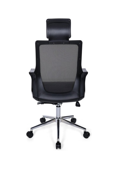 Ofisbazaar Alf Fileli Yönetici Koltuğu Ergonomik Başlıklı Ofis Koltuğu Gri Gri