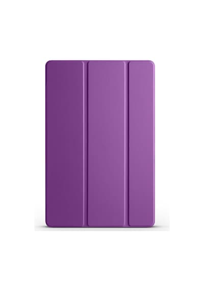Goocamp Galaxy Tab A9 Plus Uyumlu Smart Cover Standlı 1-1 Kılıf-mor Tablet Kılıfı