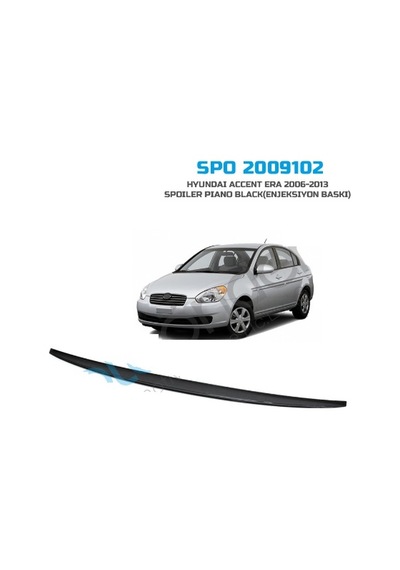 Hyundai Accent Era Piano Black Spoiler 2006-2013 Arası Sunplex