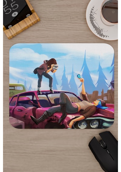 Life İs Strange Kaymaz Dikişli Kauçuk Oyuncu Mousepad V1 - 22x18 Gaming Mouse Pad Fare Altlığı