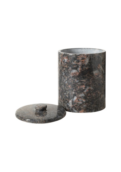 Mudo Home Marble Siyah Çöp Kovası 3 Lt Çok Renkli