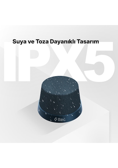 Ttec 2BH13 Vox Mini M Magsafe Uyumlu 2’si 1 Arada Kablosuz Bluetooth Hoparlör