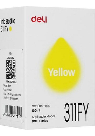 Deli 311fy Sarı Mürekkep