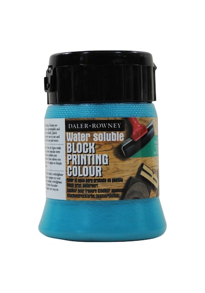 Dr Water Soluble Blockprint Linol Boyası 250Ml 145 Turquoise