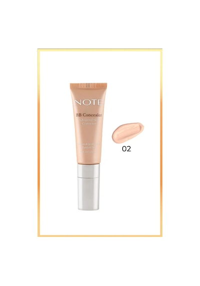 Note Cosmetique Bb Concealer Spf 15 Yoğun Kapatıcı Metal Başlıklı Göz Altı Kapatıcısı - 02 Orta Açık