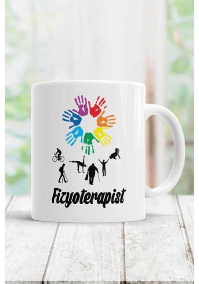 Fizyoterapist Kupa Bardak Beyaz