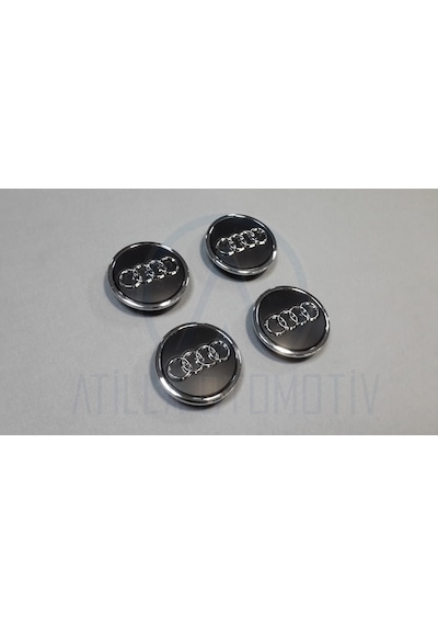 4 x AUDİ Q5 8R 2009-2017 ÇELİK JANT GÖBEĞİ 68MM TAKIM SİYAH