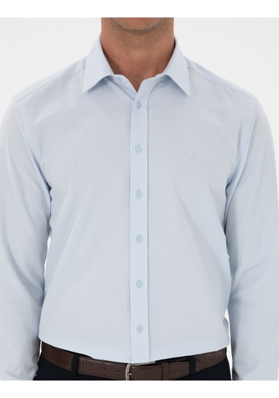 Pierre Cardin Erkek Açık Mavi Gömlek Desenli 50312180-vr003 Açik Mavi