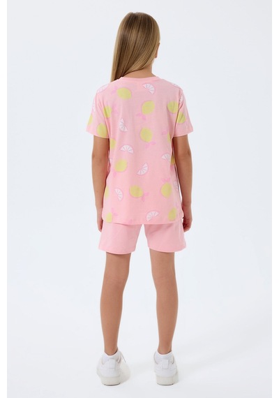 Rolypoly Kız Çocuk Pembe Şort Takım Rp3793-c-v2 Pembe Rolypoly Kız Çocuk Pembe Şort Takım Rp3793-c-v2 Pembe
