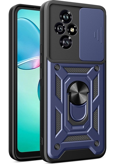 Honor 200 Kılıf Magnetik Standlı Kamera Korumalı Zore Sürgülü Vega Kapak
