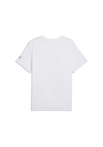 Puma Run Club Graphic Erkek Beyaz Koşu T-shirt 52844702