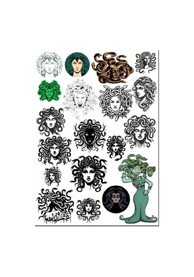 Medusa Sticker Set